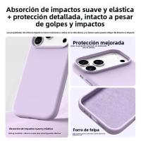 Funda De Teléfono De Silicona Suave Y Líquida De Lujo Para iPhone 17 pro Max 17 Air 16 pro Protección Antichoque Y Anti-Resbaladizo - details 3