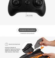 Avión RC FX815 Para Mar Y Tierra Avión De Espuma Control Remoto Modelo De Avión Espacial Regalo Para Niños Avión De Foam Para Principiantes - details 11