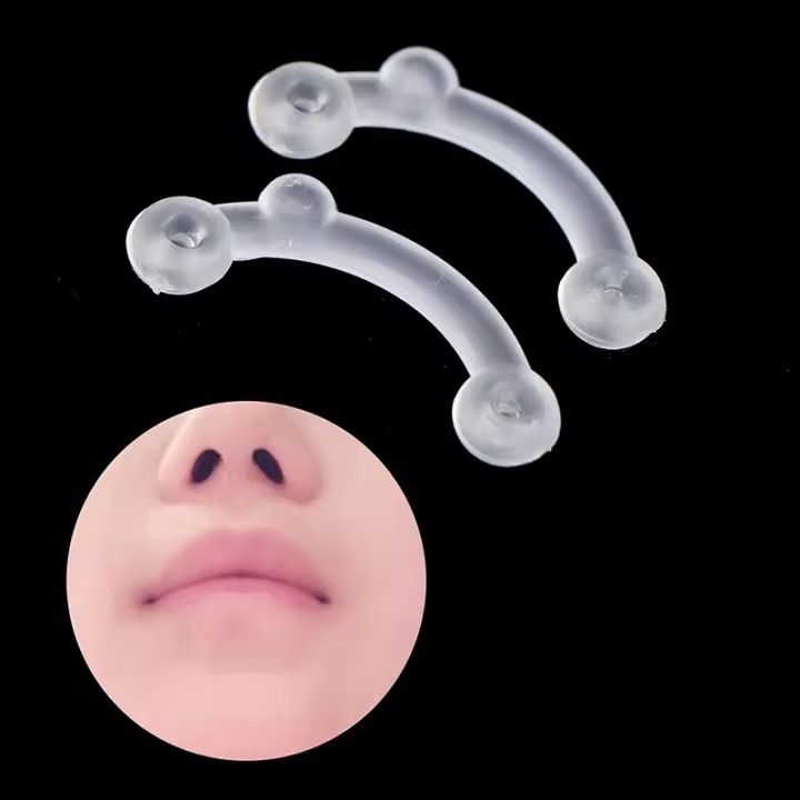 6PCS Herramienta De Masaje Para La Nariz 3 Tamaños Diferentes Forma De La Nariz Elevadora Sin Dolor Uso Estético - 1