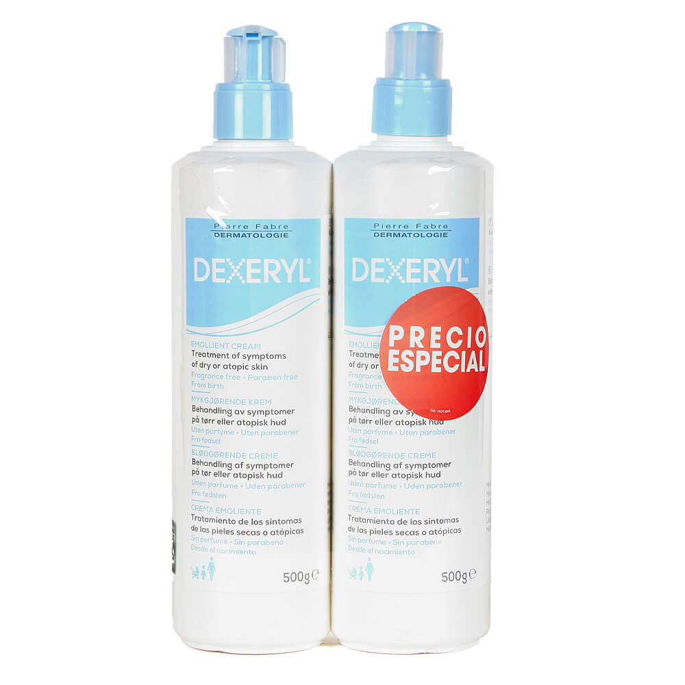 Ducray Dexeryl Crema Emoliente 500 ml Pack