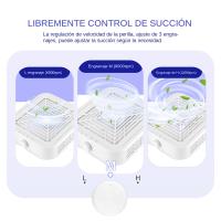 Extracorredor De Uñas Sin Escobillas De 120W Con Alta Succión Filtro Y Bajo Ruido Para Manicura Limpiador De Polvo De Uñas - details 5