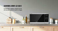 SENWA Microondas MW-G1001, 20L, 700W + Grill 800W, 10 Niveles de Potencia, Función Descongelar, Bloqueo Infantil - details 0