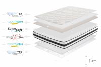 Colchón Moonia Maxim 21cm - Ergonómico - Independecia de lechos - Transpirable - Moonia - details 1