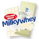 Chocolate blanco con leche