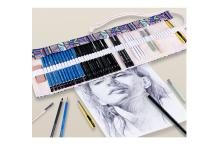 Estuche De Lienzo Colorido Para Lápices Y Pinceles Estuche De Almacenamiento Para Estudiantes Y Artistas Tamaño Variado - details 7