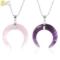 Collar De Delfín Natural Piedra Cristal Colgante Sanación Fluorita Labradorita Amatista Joyería Unisex Tendencia H479 - details 10