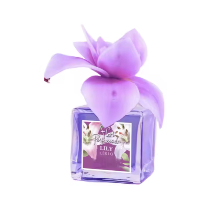 PLUSHOME Ambientador Perfumes. Difusor De Flor Perfumadas.Difusor De Flor Con Aroma Amb. Flor 90ml - 1