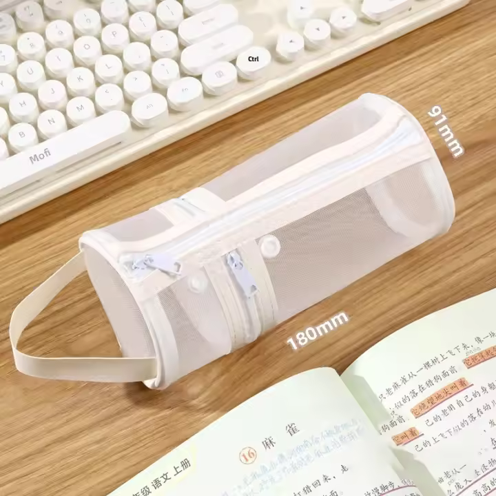 Bolsa De Almacenamiento Portátil Para Brochas De Maquillaje Grande Capacidad Doble Uso Con Estuche De Viaje Y Soporte De Pie - 1