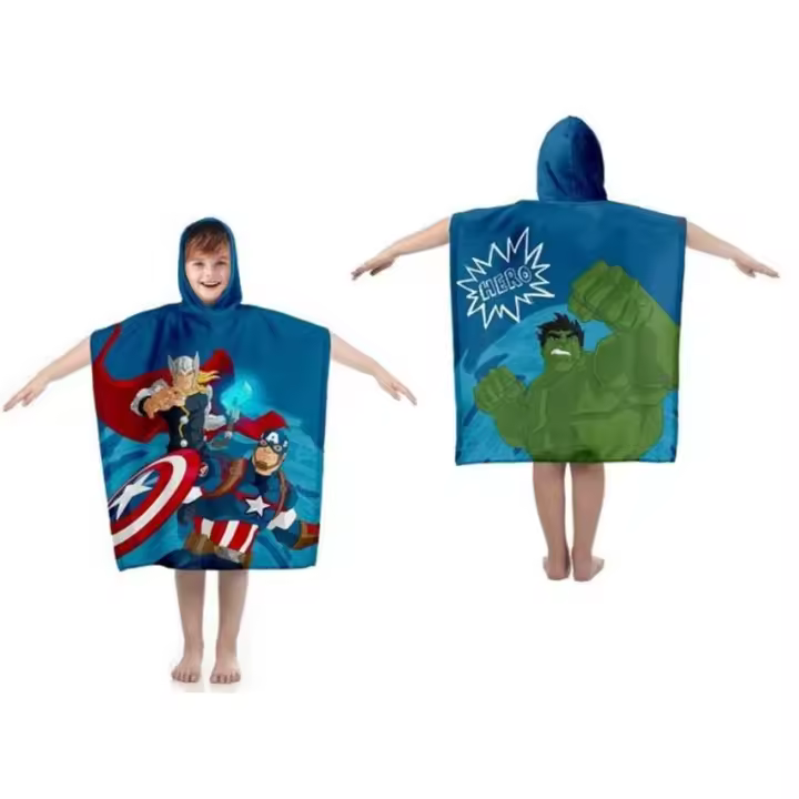 Bimba Pimba Capa Avengers 55x110cm 100% algodón - 1