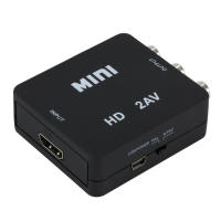 Convertidor AV HDMI-compatible a RCA Para Video HD 1080P Soporta NTSC PAL Salida AV a Pantalla De TV PC Proyector - details 2
