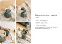CREATE - Cafetera italiana sin adaptador para inducción - THERA MOKA RETRO - details 4