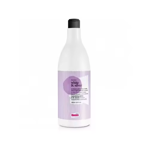 White & Silver Cabellos Blancos Champu 1000 ml. Glossco - 1