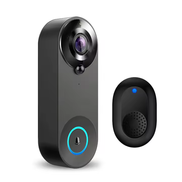 Cámara De Video Portero Inalámbrica 1080P WiFi Seguridad Inteligente Tuya Visión Nocturna Detección De Movimiento Intercomunicador Portero - 1