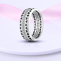 Anillo Anillo De Plata 925 Para Mujer Con Corazón Rosa Azul Sol Estrella Luna Crossover Anillo Ancho Joyería De Fiesta Regalo De Cumpleaños - details 24