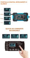 Cargador De Batería Para Coche EAFC Inteligente Rápido 12V 6A Con Pantalla LCD Reparación De Pulso Mantenimiento Automático Para Baterías De Agua Y Ácido Lead-Acid - details 5