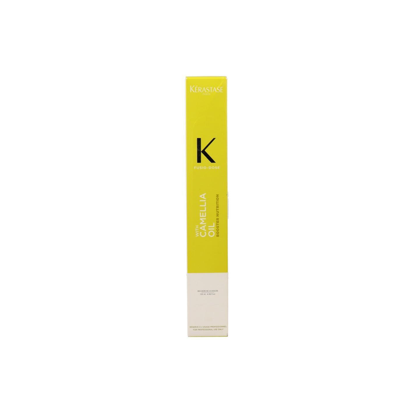 Kerastase Fusio Dose With Camellia Oil Booster Nutrition Tratamiento 120 Ml, concentrado Con Aceite De Camelia Para Nutrir Al Instante El Cabello Seco Y Quebradizo.