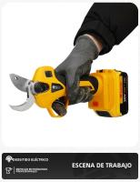 Tijeras Eléctricas De Podar Sin Cable 50mm Para Árboles De Fruta Bonsái Y Jardín Corte De Ramas Compatible Con Batería Dewalt 20V - details 9