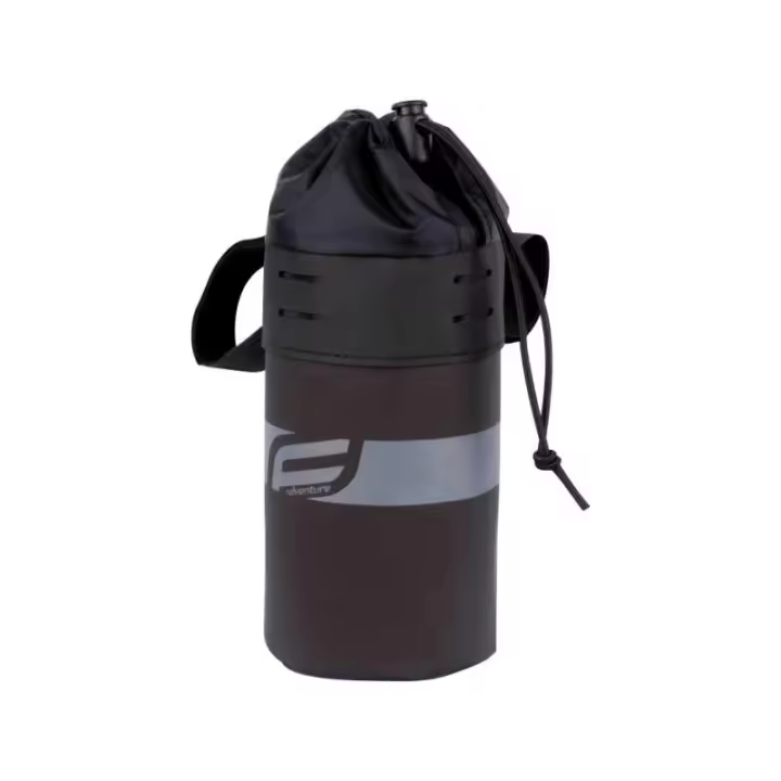 Force - Bolsa de manillar para botella Adventure, diseñada específicamente para ciclismo y bicicleta, resistente y funcional para uso en exteriores y aventuras al aire libre - 1