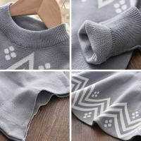 Conjunto De Ropa De Niña Melario Princesa Cartoon Suéteres Y Abrigos Con Volante 2PCS Ropa De Invierno Para Niñas Talla 4-6Años - details 29