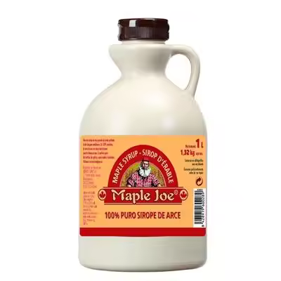 MAPLE JOE jarabe de arce 1 litro 1.32kg Sirope de arce candiense - 1