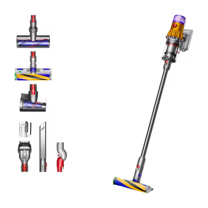 Dyson V12 Detect™ Slim Absolute Detección láser Fluffy Optic™ limpieza ligera, Hierro/Níquel - 1