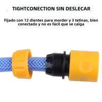 Conector Rápido De Riega Jardín 1/2" Juntas De Tubo De Agua Para Reparación Y Mantenimiento De Conectores De Agua Del Jardín - details 8