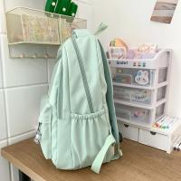 Mochila Impermeable De Alta Capacidad Para Mujer Estilo Universitario Con Portátil Para Viajes Y Escuela Diseño Trendy Y Cool - details 4