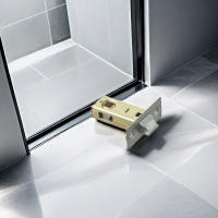 Cerradura De Puerta De Mortiz Con Cerradura Tubular Y Gancho Ajustable Para Uso Con Manillas Acero Inoxidable Sin Certificación Ni Origen Específico - details 1