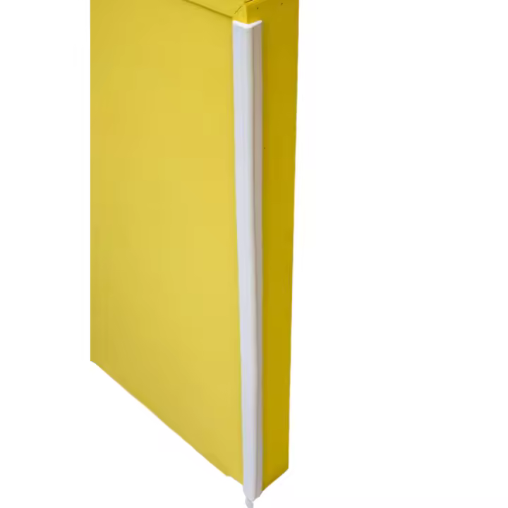 Tira protectora de cantos de paredes y mobiliario de silicona blanca. 1 m de largo y 1,5 cm de ala. Con adhesivo incorporado - 1