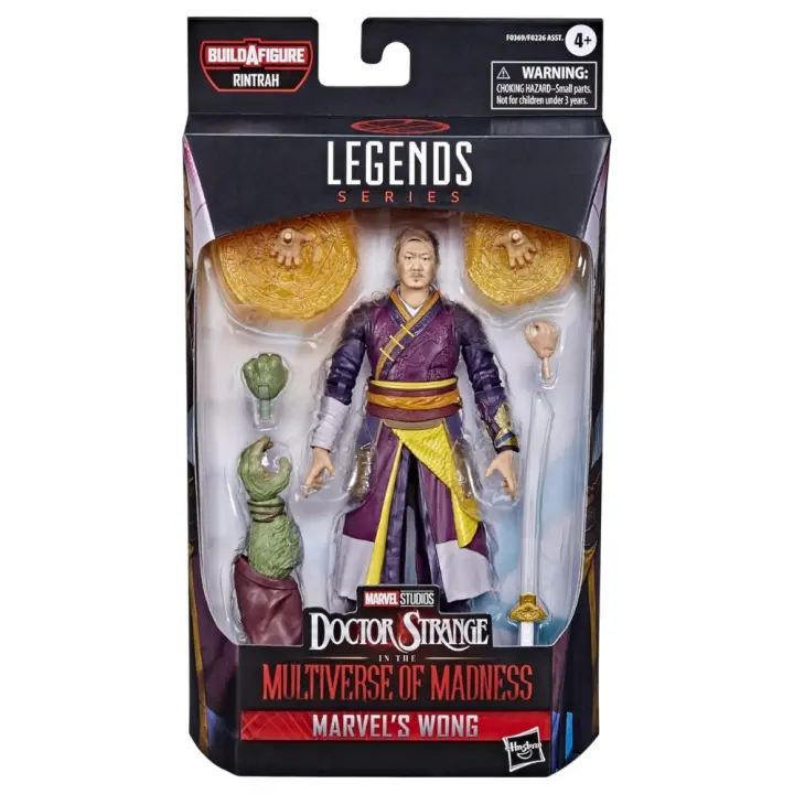 Wong Marvel Legends Series Doctor Strange in The Multiverse of Madness - Figura Coleccionable de Hasbro - 1