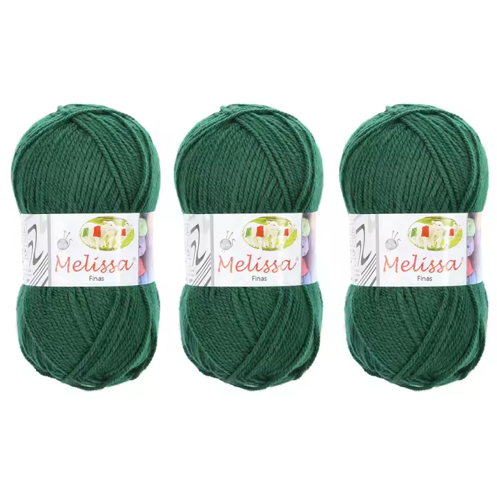 Hilo Acrílico Tesosy / Melissa Premium 350m 100g * 1=50g * 2 - 1