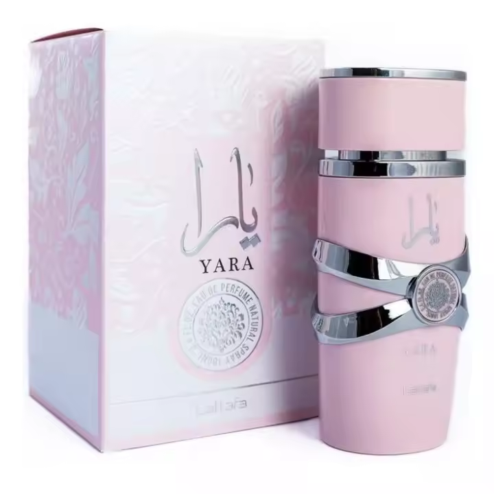 YARA DE LATTAFA EAU DE PARFUM FOR WOMEN 100 ML EL ARABE MAS VENDIDO YARA ROSA.!!!! - 1