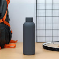 Botella Aislada De Acero Inoxidable 750ml Con Tapa Juguete De Café Frío Portátil Para Conducción Viaje Hogar Capacidad Grande - details 3