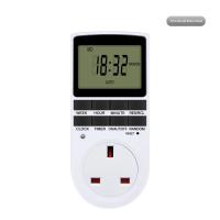 Interruptor De Tiempo Digital Electrónico Programable 12/24 Horas Enchufe De Control De Tiempo Para Cocina Compatible Con EU UK US AU FR Plug 220V - details 14