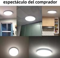 Lámpara De Techo Moderna LED Redonda Para Sala De Estar Dormitorio Cocina Balcón Corredor Iluminación 15/20/30/50W Blanco - details 16