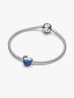 Pandora - Charm Corazón Azul Graduación 2026 - Plata de ley - details 0
