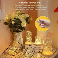 Cadenas De Luces LED 10pcs Pequeñas Y Coloridas Con Pilas Incluidas Para Decoración De Hogar Y Exterior Ideal Para Festivales Y Vacaciones - details 4