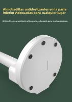 Lámpara De Mesa LED Recargable Plegable Protección Ocular Para Niños Estudiante USB Con Batería Incluida Iluminación De Dormitorio Lámpara De Noche - details 10