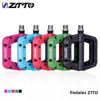 ZTTO Rodamientos De Pedal MTB Ultralight Flat Pedal Chester XC Rendicion AM Montaña BMX Antideslizante Big Foot DU Bushing Nylon Plástico Bicicleta - details 0