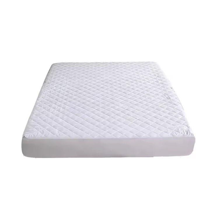 EasySpeed Para colchones de 30 cm de espesor 90/135/150cm de ancho y 190/200 cm largo, Protector Colchón Espesor Estampado Rayas Blancas, Transpitable, Antiácaros - 1