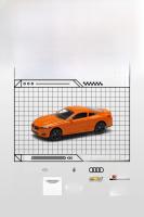 Modelo De Coche Estático De Aleación CCA 1:64 Con Función De Atracción Magnética Colección De Juguetes Para Adultos Y Niños - details 2