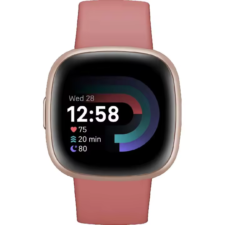 Fitbit Versa 4 Rosa Arena Cobre Rosado - 1