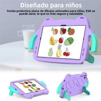 Estuche Protector Para Tableta Samsung Galaxy Tab A9 A11 plus A7 Lite A8 A9 A11 a Prueba De Golpes Y Lavable Con Soporte De Doble Ángulo Y Asa. Adecuado Para Niños. - details 2