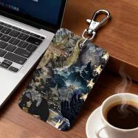 Llavero Rectangular A-AcotarS Court of Mist And Fury Portador De Tarjetas Y Credenciales Estudiantes Porta Tarjetas De Transporte - details 12