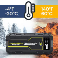 4500A Jump Starter Power Bank (Up to 8L Diesel or All Gas) 12V Portable Booster Battery Starter QC3.0 Jump Starter LED Torch, USB Connection for Smartphone - details 5
