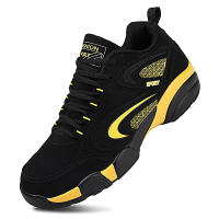 Zapatos De Deporte Para Hombre Talla Grande Color Bloque Trendy Antideslizantes Con Cordones Duros Y Duraderos Para Actividades Al Aire Libre - details 20