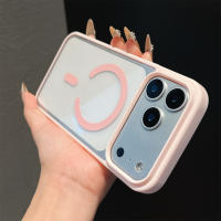 Funda De Lujo UltraDelgada PC Magsafe Para iPhone 17 pro Max Translúcida Magnética Con Botón De Control De Cámara Antigolpes - details 15