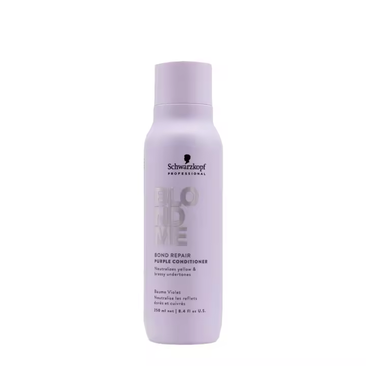Schwarzkopf BlondMe Bond Repair Purple Conditioner 250ml - 1