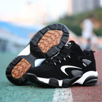 Zapatos De Deporte Para Hombre Talla Grande Color Bloque Trendy Antideslizantes Con Cordones Duros Y Duraderos Para Actividades Al Aire Libre - details 1