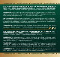 Ashwagandha 500 mg – 100 V-Cápsulas - MUSCLEFIT - Equilibrio natural para cuerpo y mente - details 2
